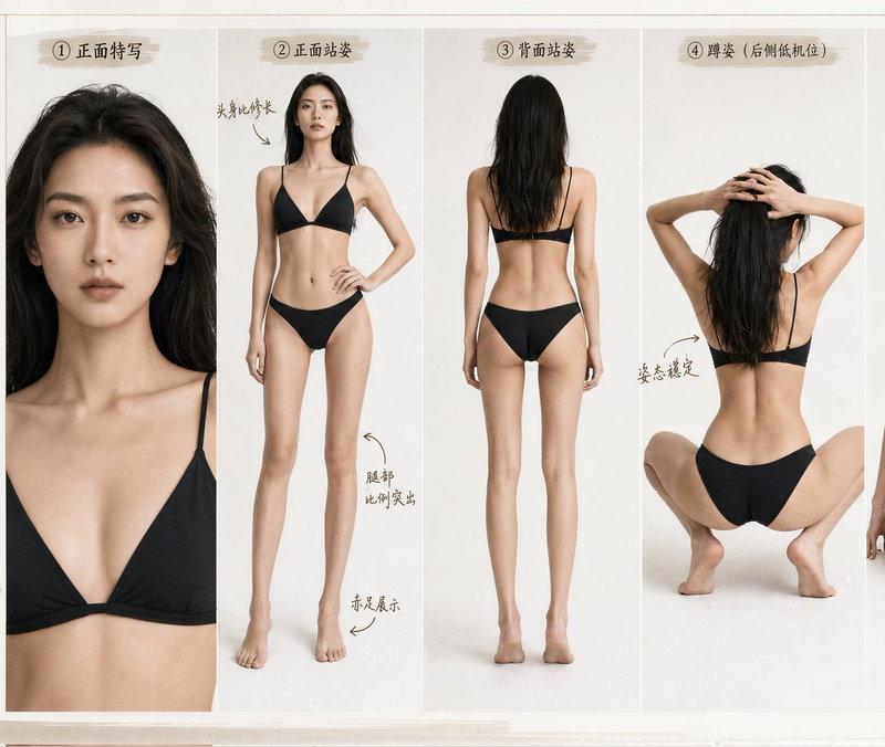 角色多角度参考图