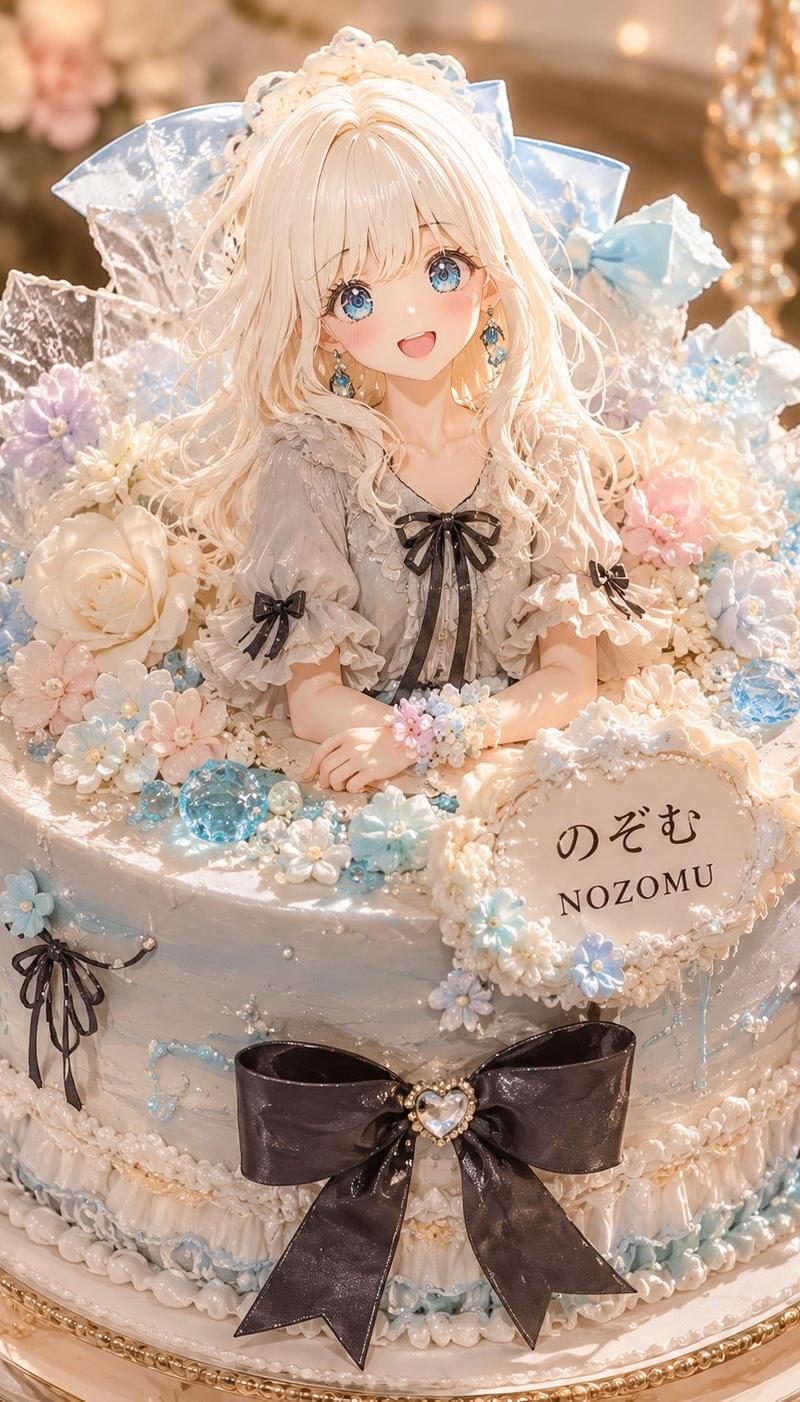 Luxury Character-Themed Whole Cake