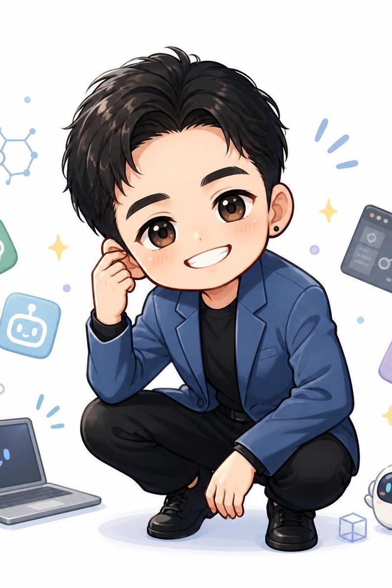 受审查的 Q 版 AI 工程师
