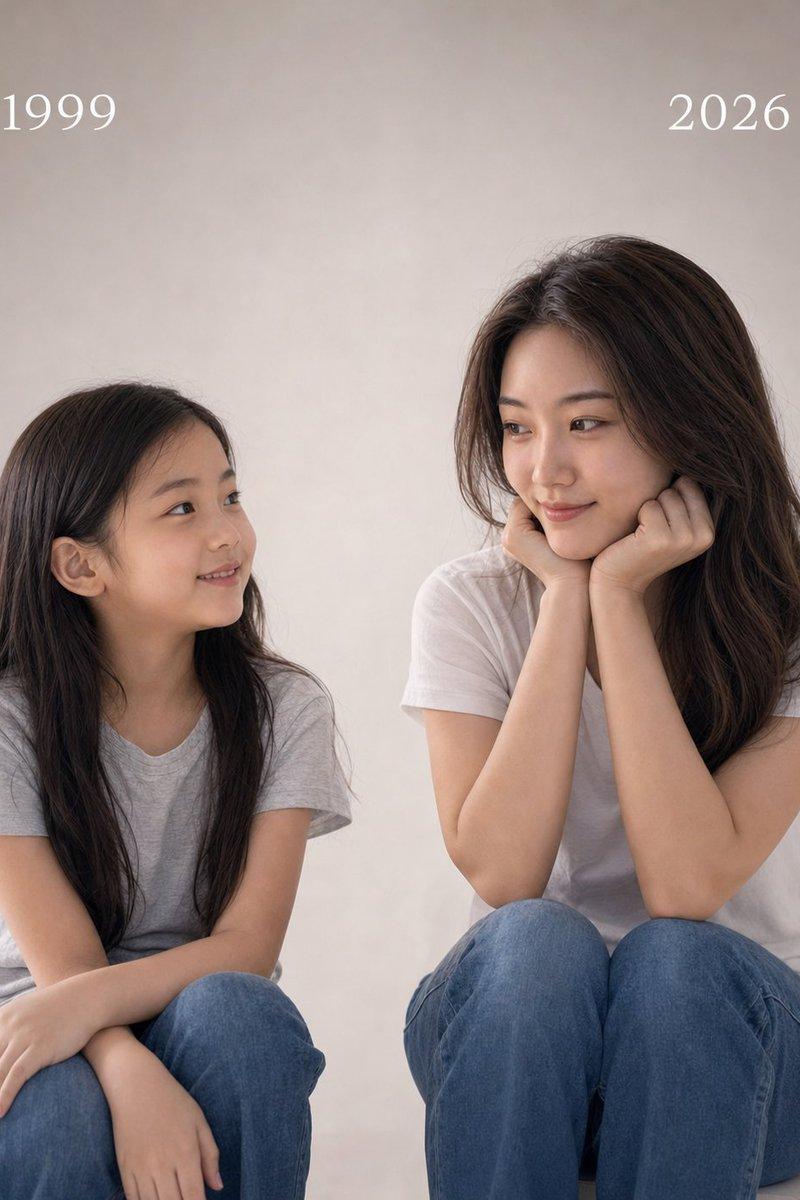 Childhood and Present Self Encounter