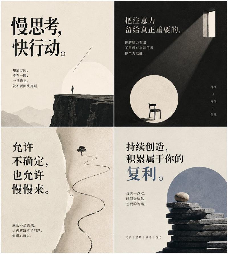 极简中文建议卡片网格