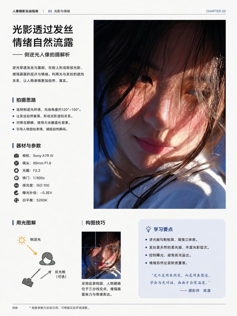 中文摄影教程书籍页面