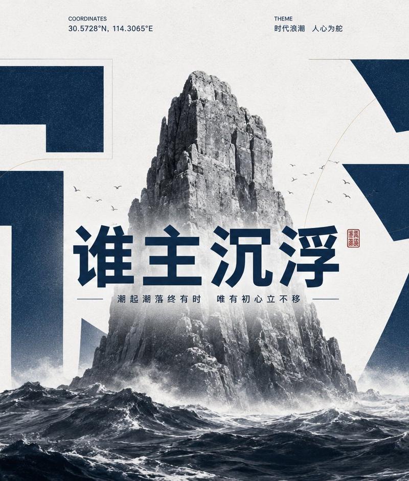 宏大中国风海洋封面