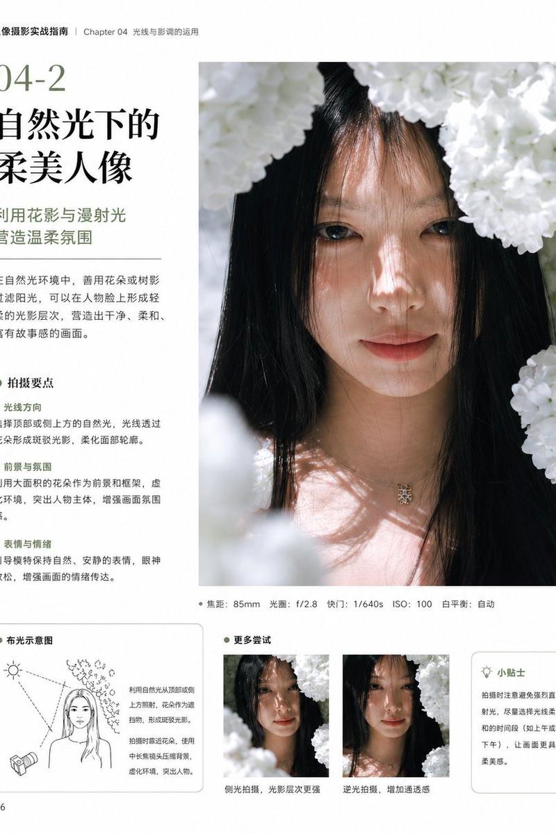 中文人像摄影书页