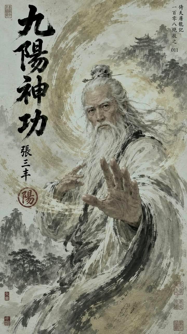 中国武侠大师海报