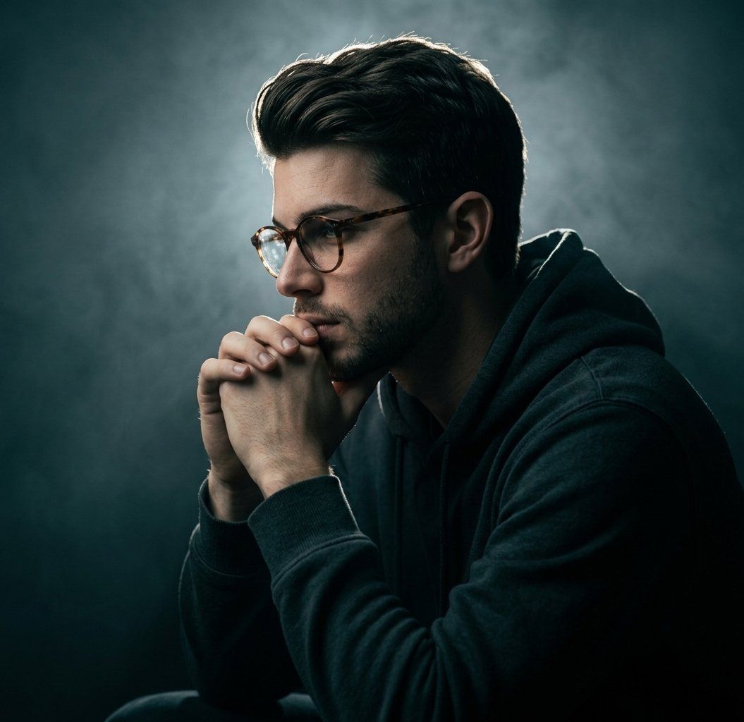 Introspective Cinematic Fine-Art Portrait
