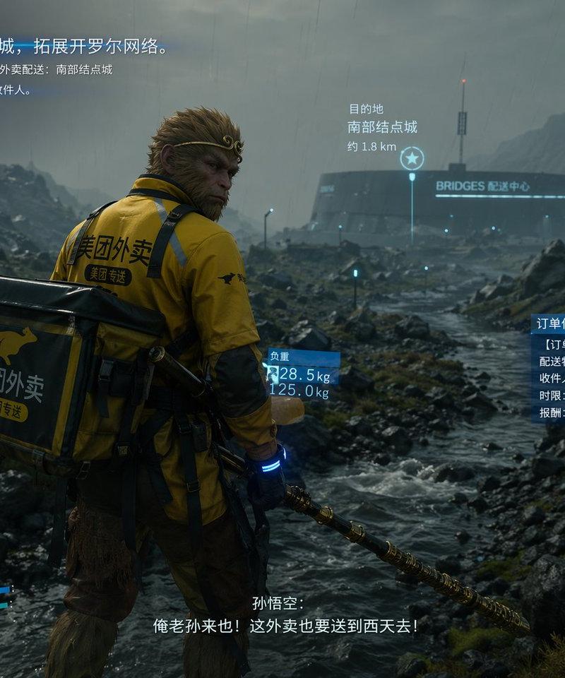 电影级游戏 UI 样机