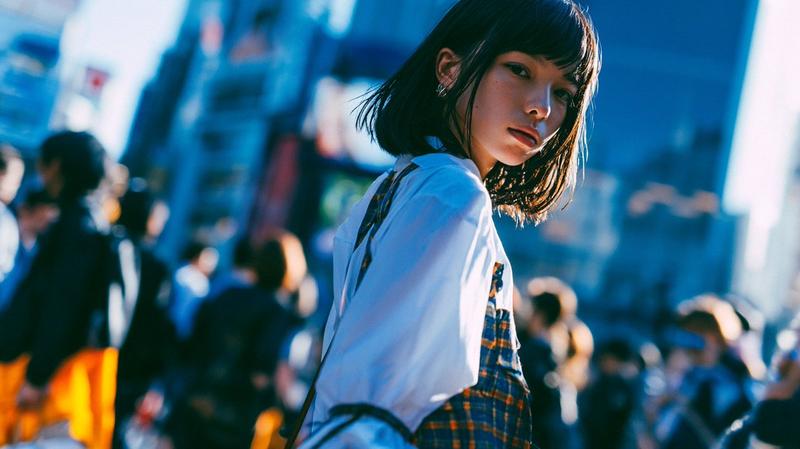Cinematic Urban Street Portrait