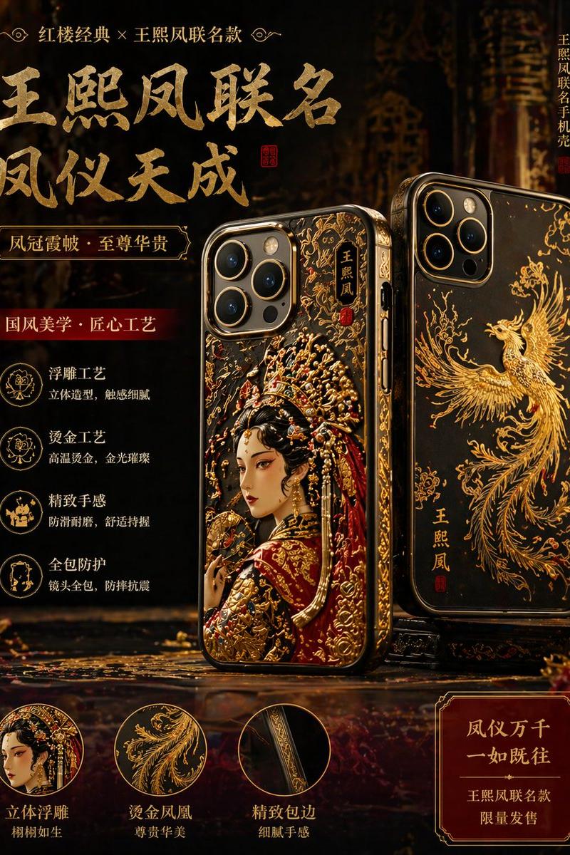 古典文学主题手机壳提示词