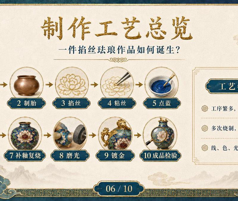 景泰蓝制作工艺 Slides