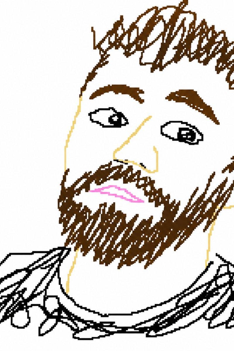 糟糕的 MS Paint 风格重绘