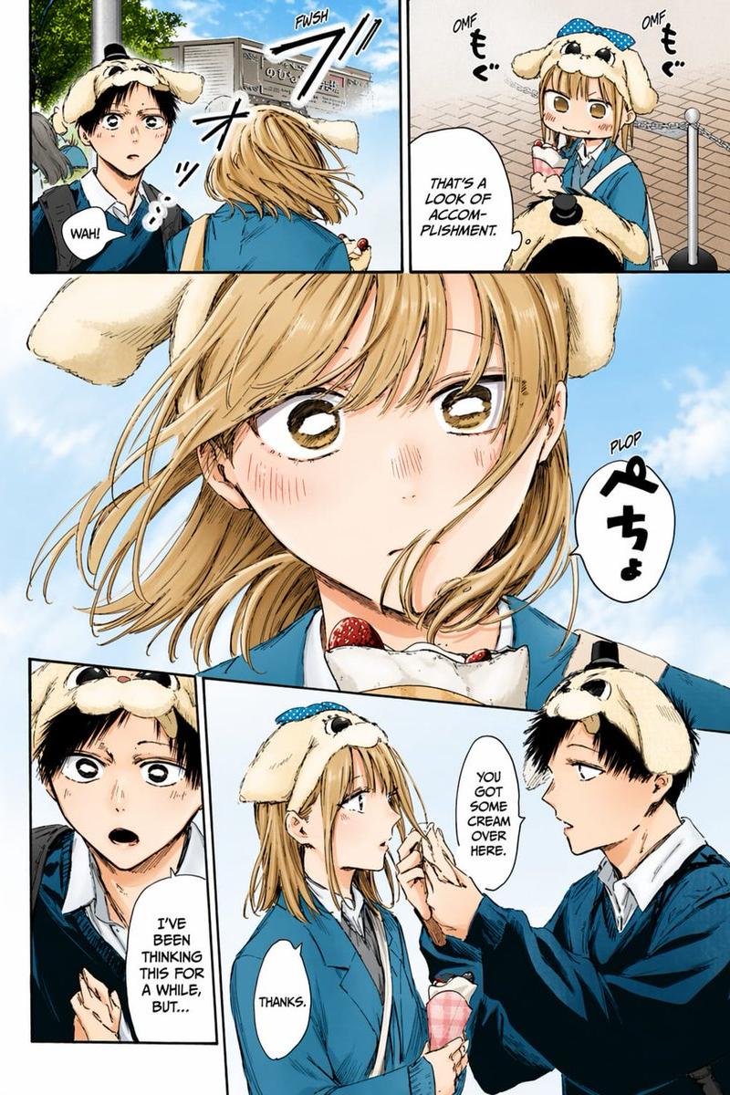 彩色漫画浪漫喜剧页面
