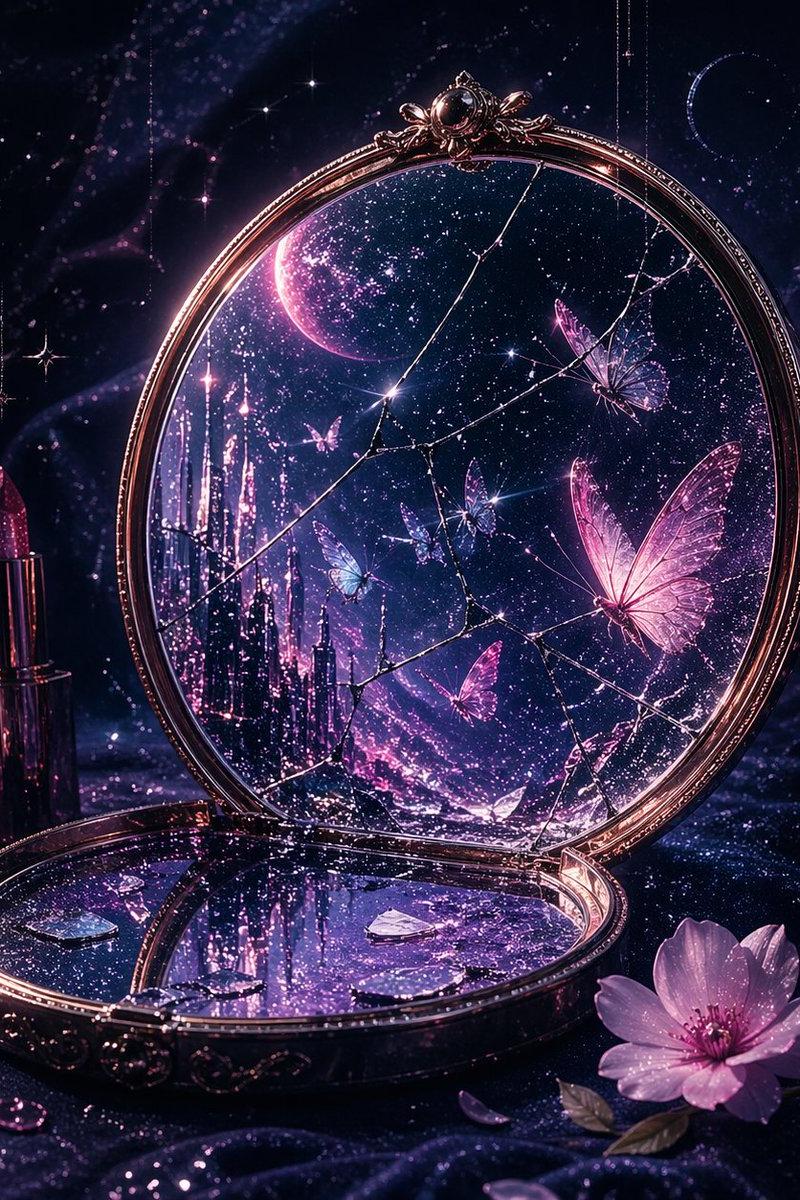 宇宙破碎感粉饼盒专辑封面