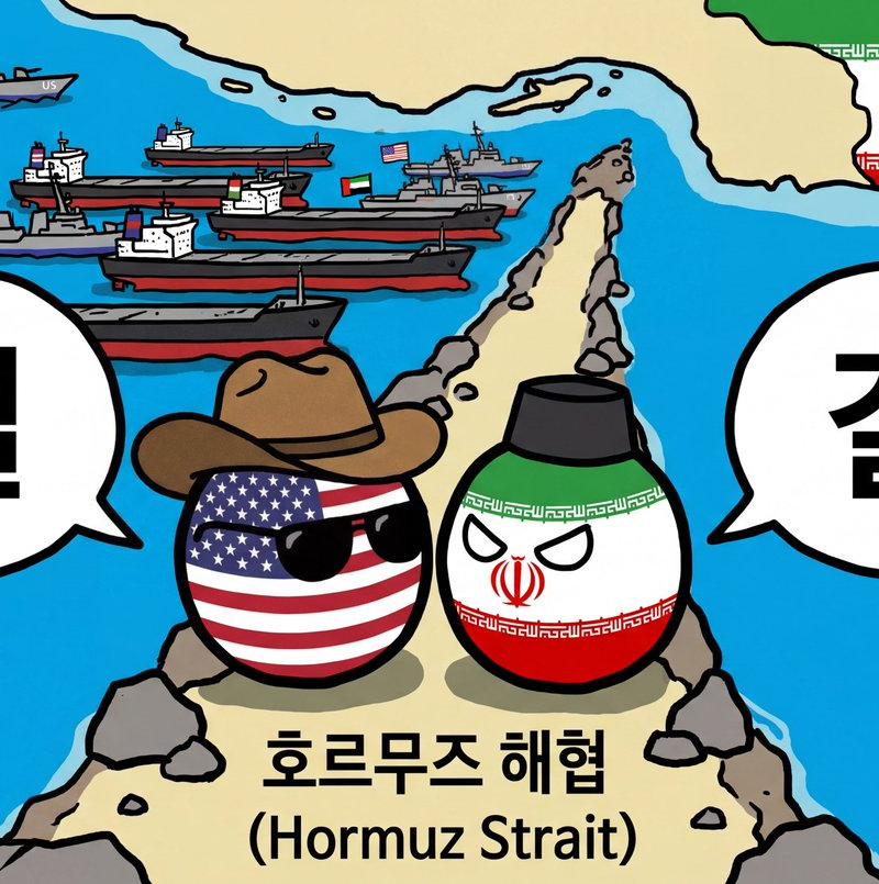 国家球霍尔木兹海峡对峙