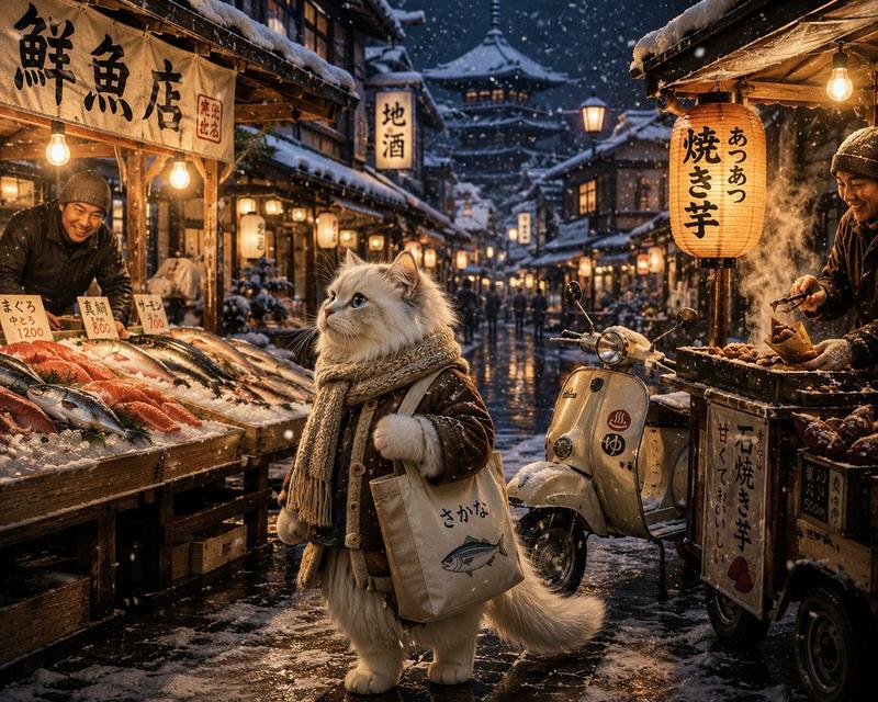 冬季动漫写实序列