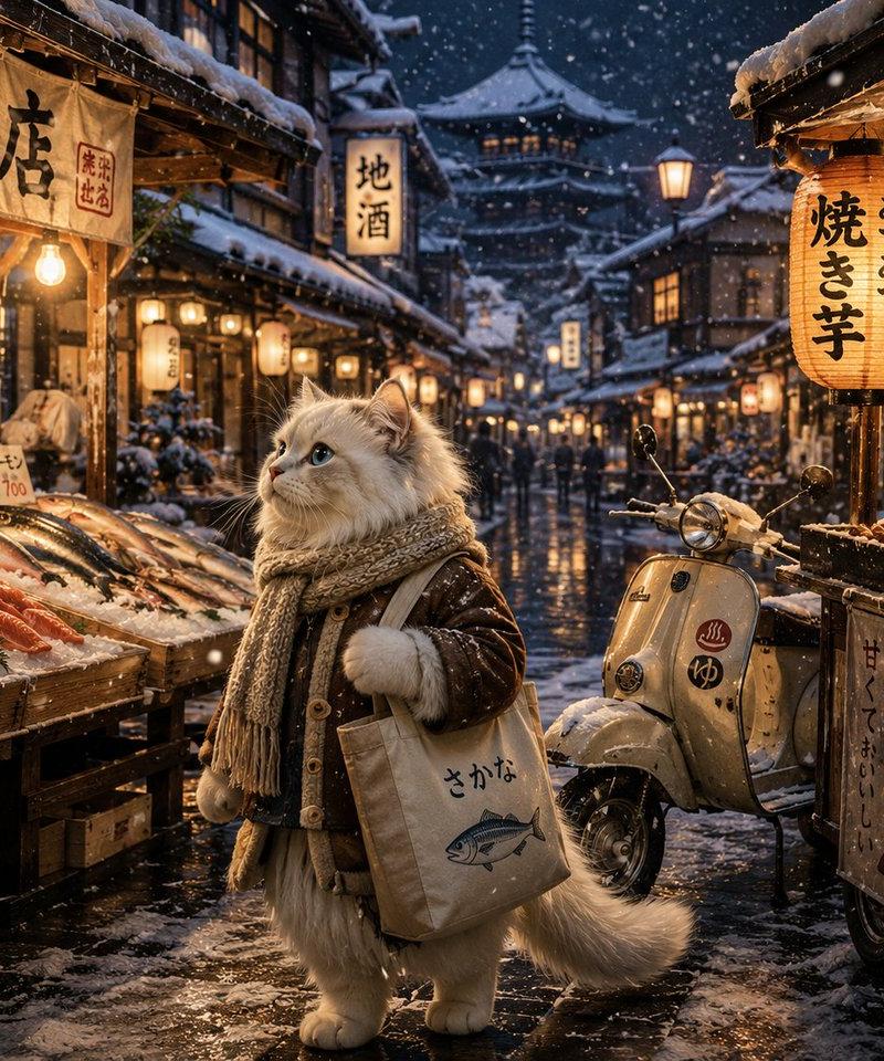 冬季动漫写实序列