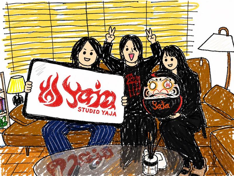 Crayon Friends Studio 庆祝插画