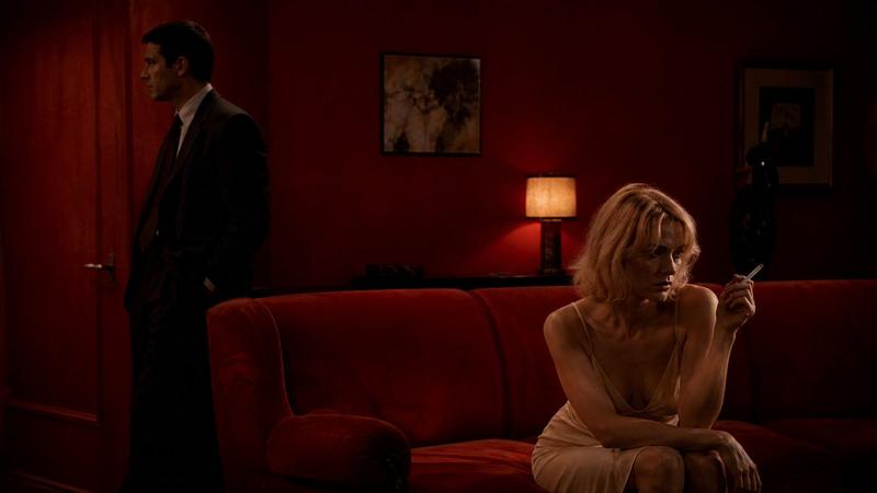 Crimson Noir Lounge Scene
