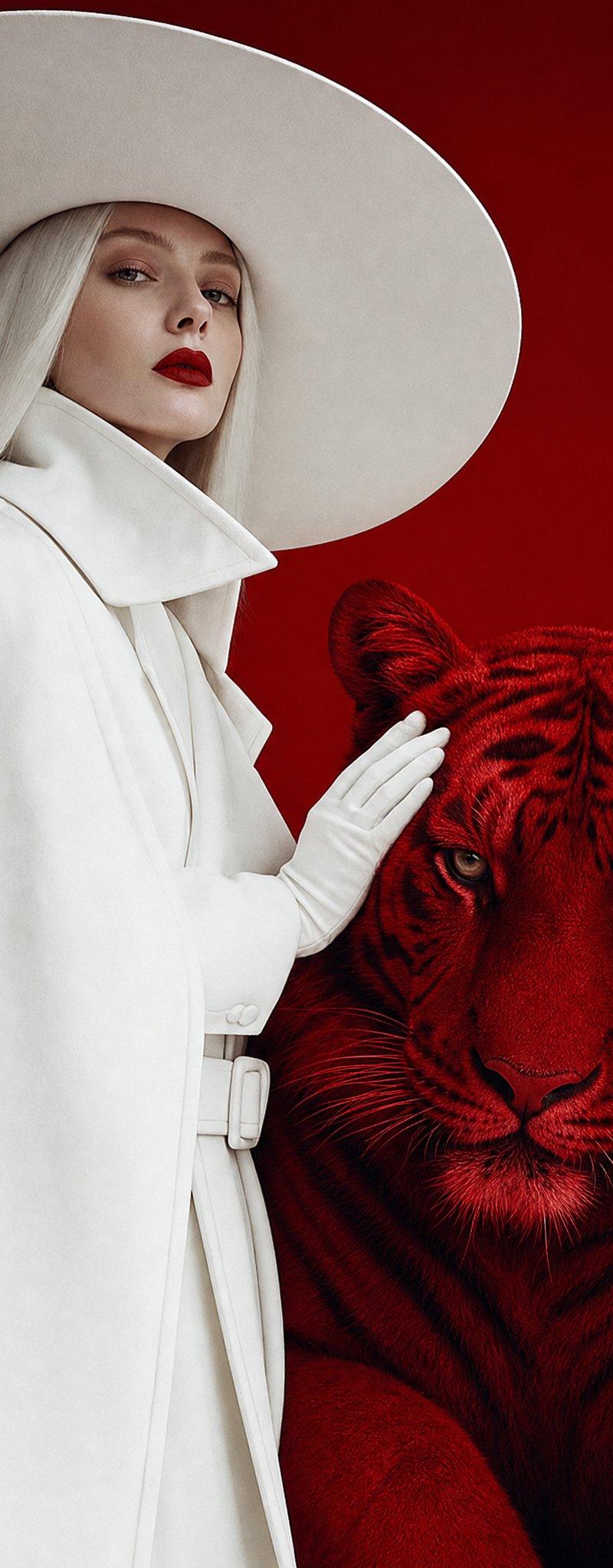 Crimson Tiger 时尚大片