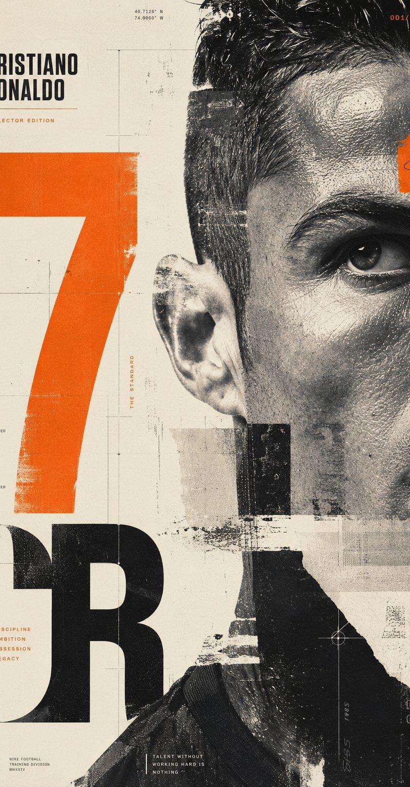 Cristiano Ronaldo 收藏版海报