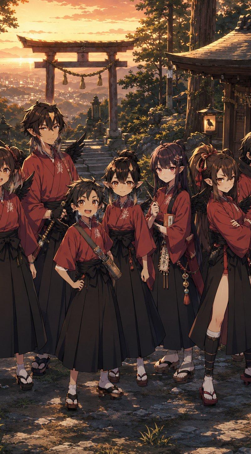 乌天狗神社组合