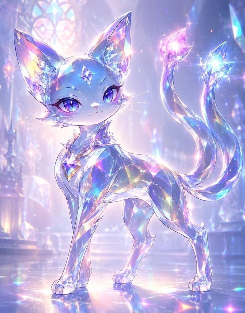 水晶猫灵