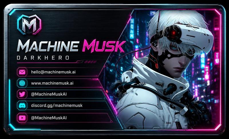 赛博朋克风格 YouMind AI 创作者名片