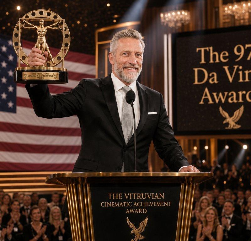Da Vinci Awards 奖杯领奖场景