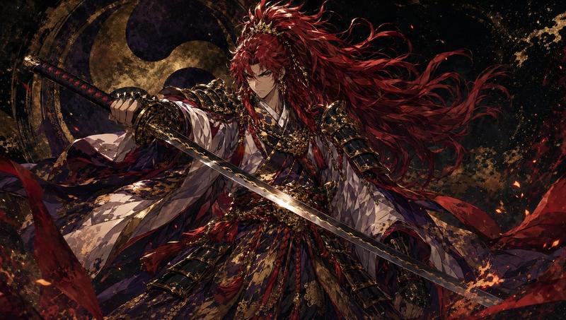 暗黑奇幻绯红武士大名