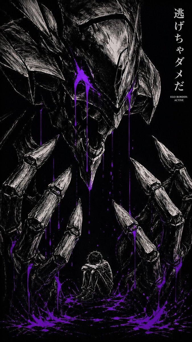暗黑漫画风怪物海报