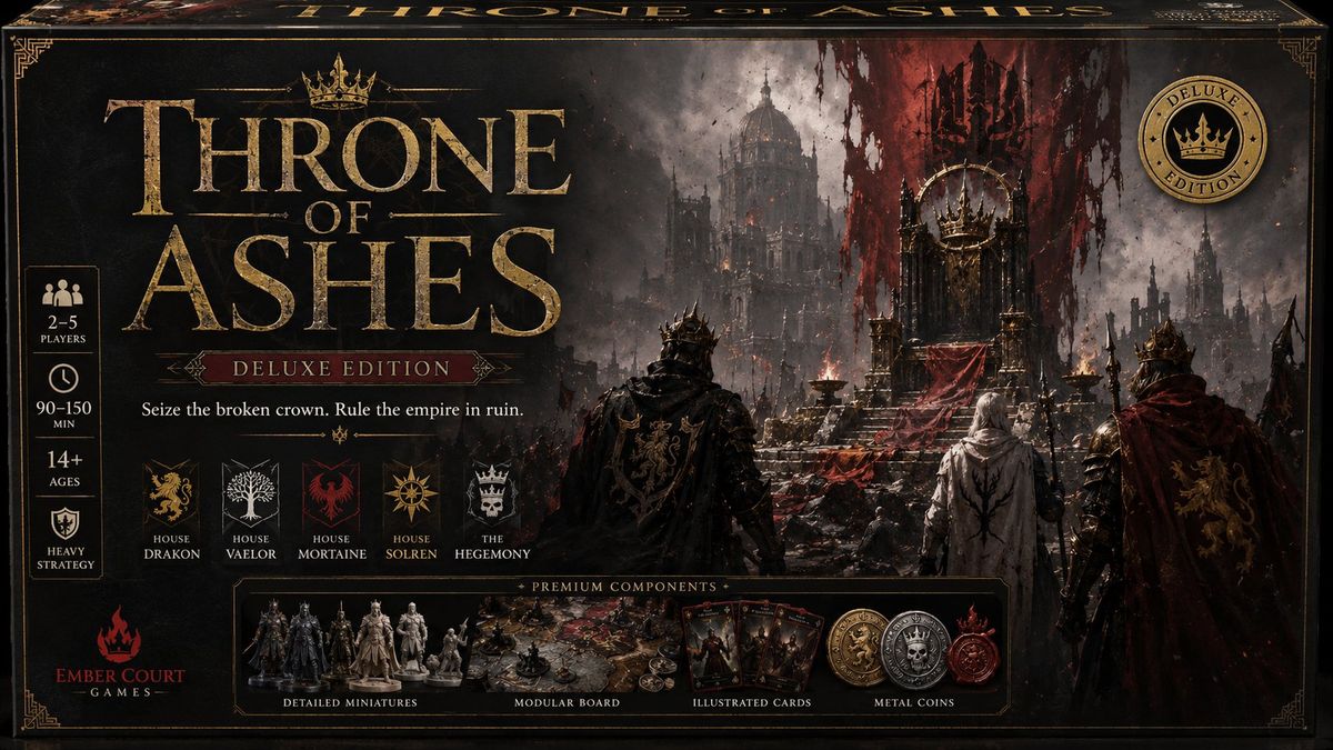 Throne of Ashes Deluxe Box Front