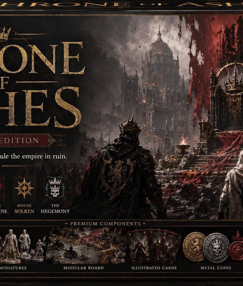 Throne of Ashes 豪华版包装盒正面