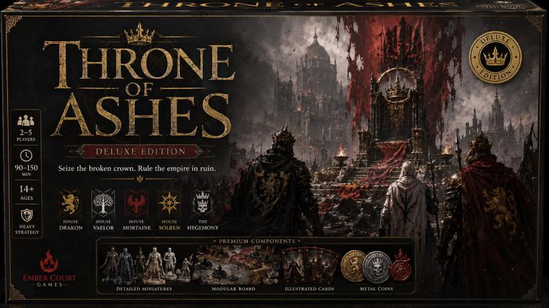Throne of Ashes 豪华版包装盒正面