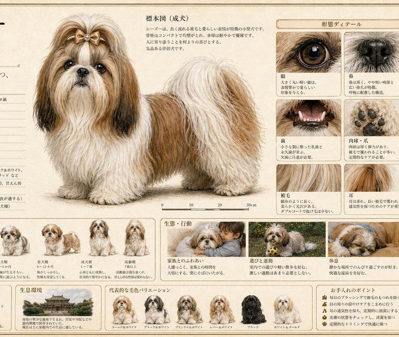 详细动物百科全书生成
