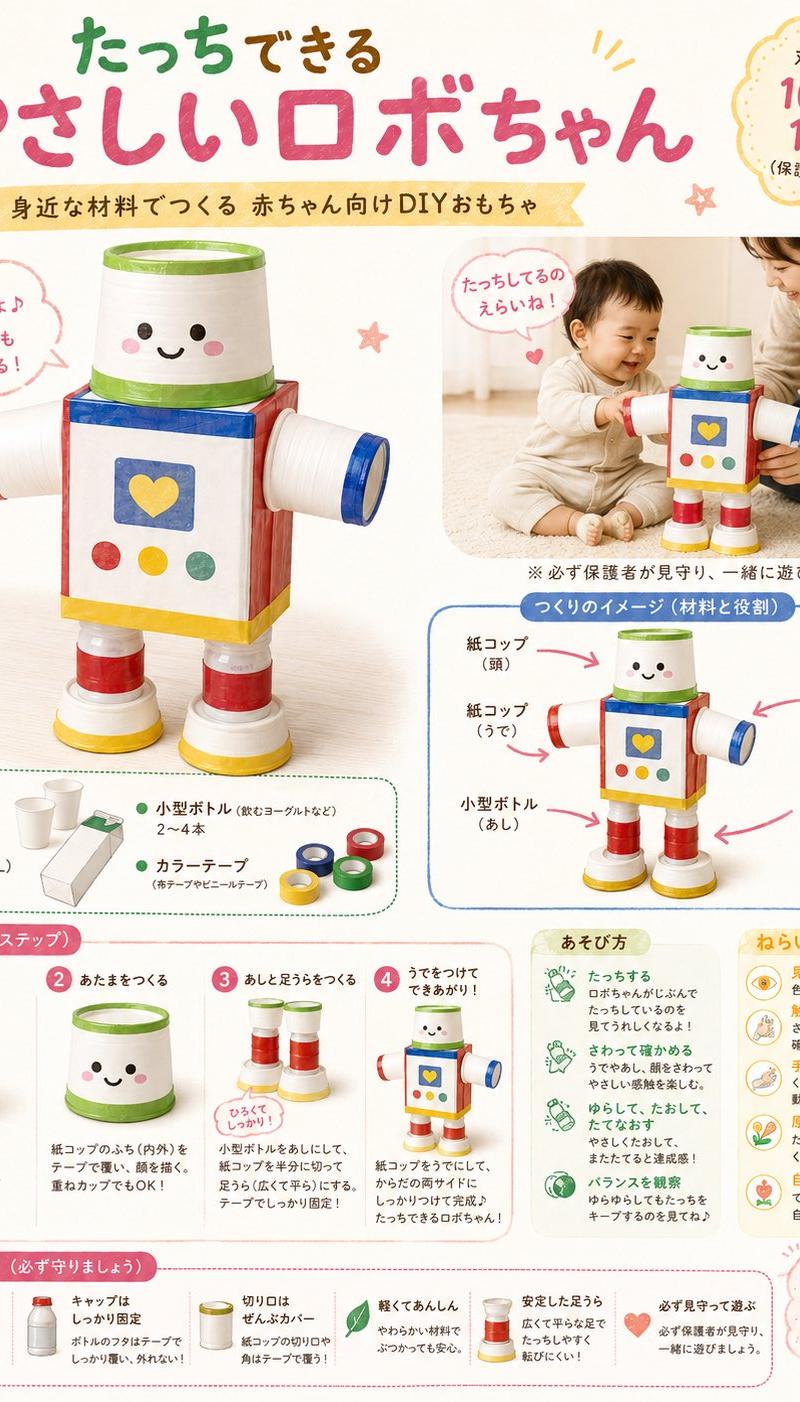 DIY 婴儿机器人玩具概念图
