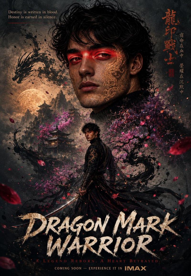 《Dragon Mark Warrior》电影海报