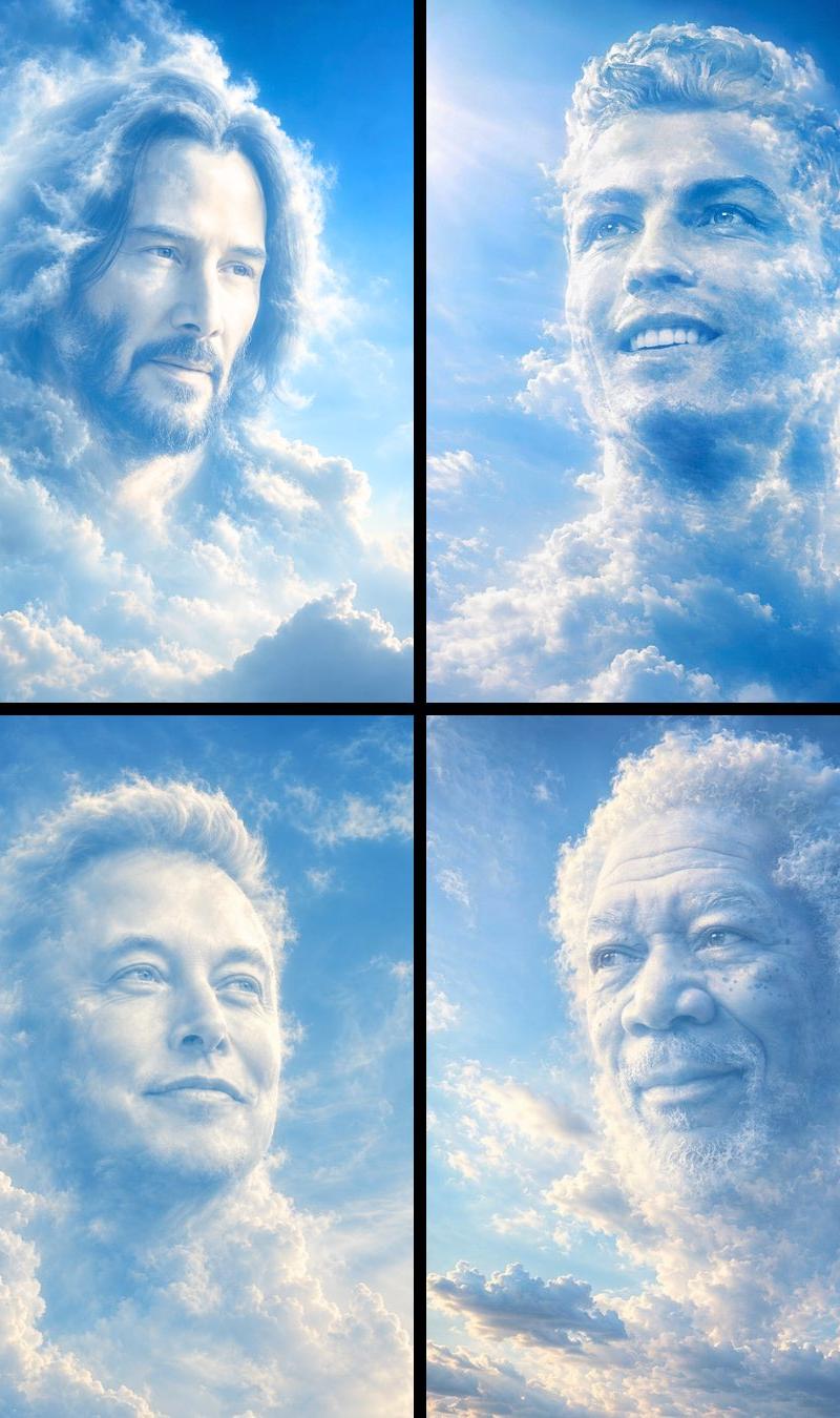 空灵云端肖像重构