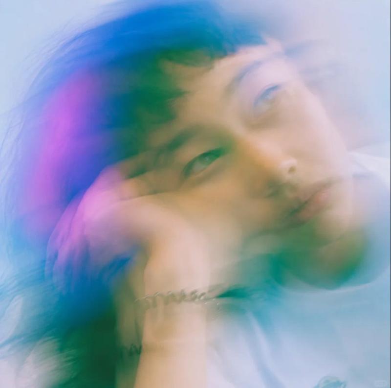 梦幻动态模糊肖像