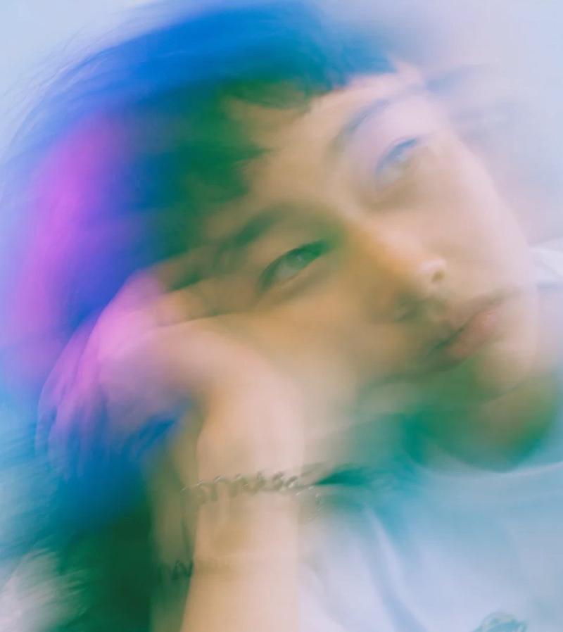 梦幻动态模糊肖像