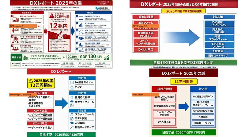 DX 信息图模型对比