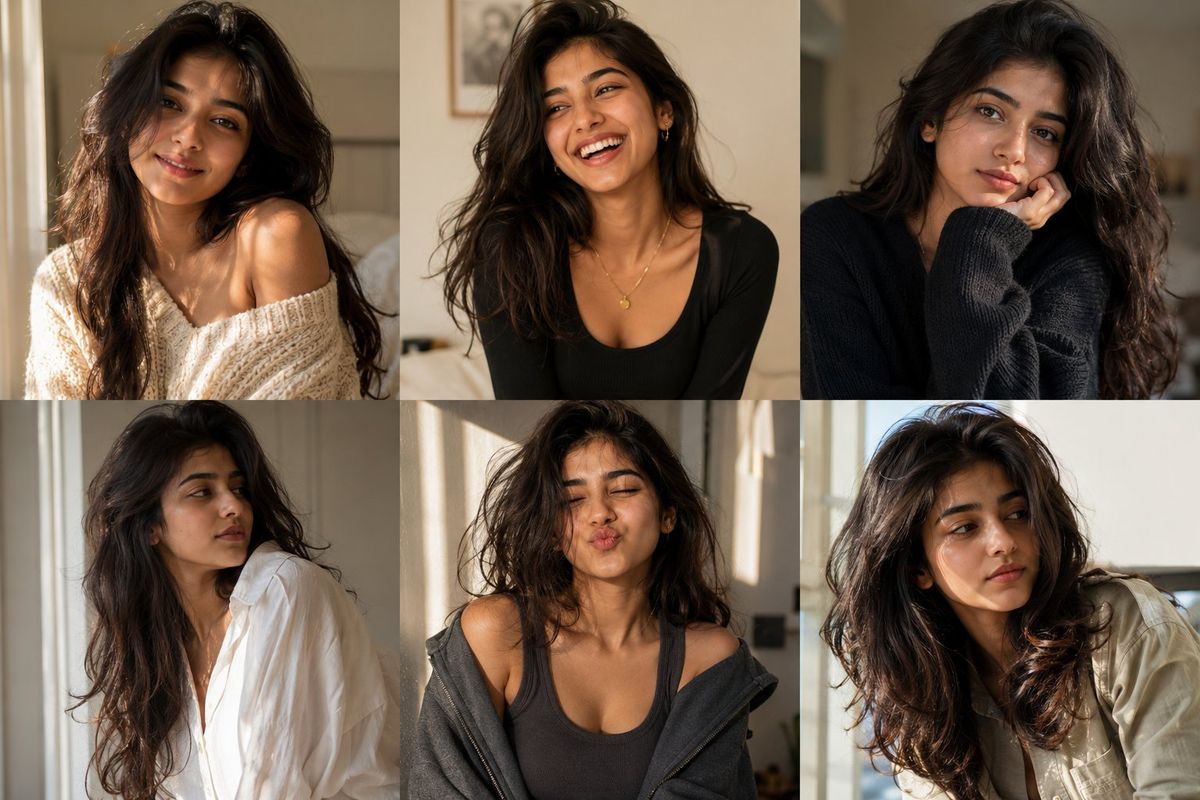 Editorial Portrait Collage