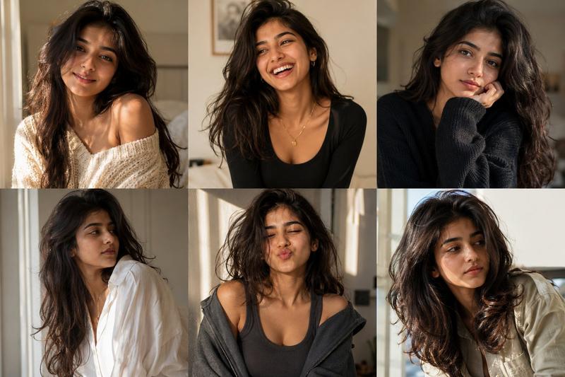 Editorial Portrait Collage