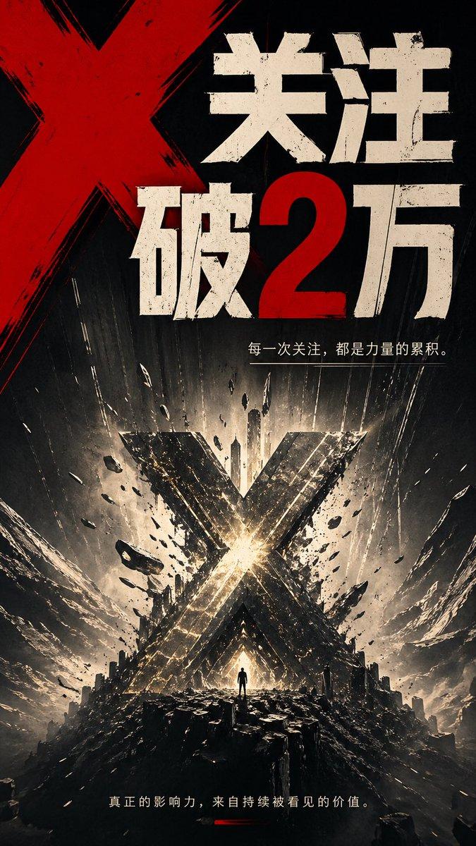 史诗级里程碑 X 海报