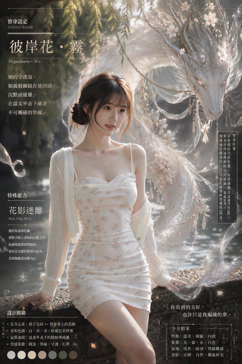 Ethereal Stand 个人档案海报
