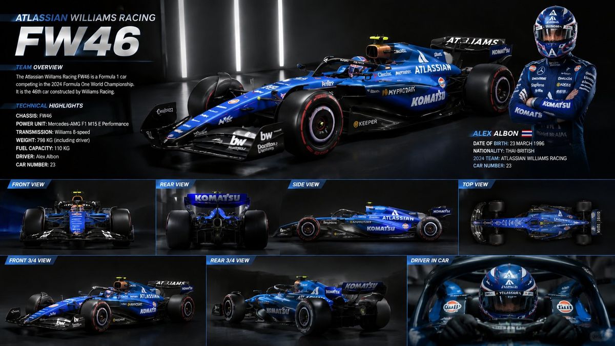 F1 赛车技术设计图