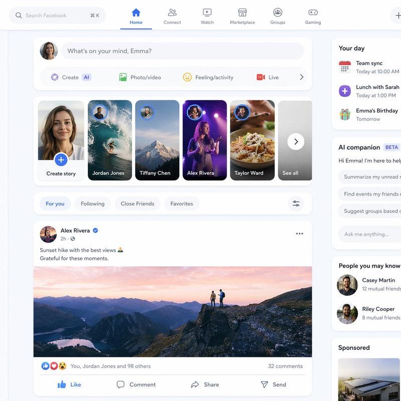 Facebook 2030 年预测