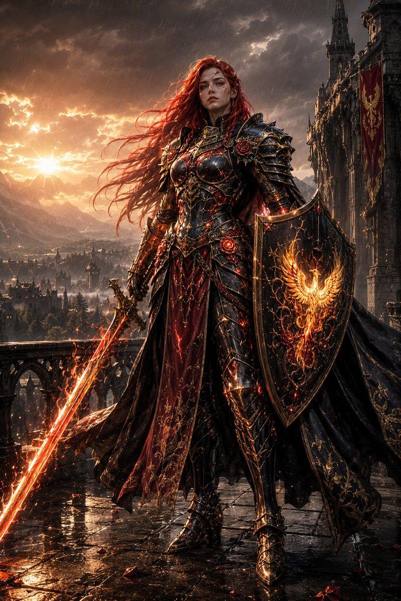 无面凤凰骑士女王