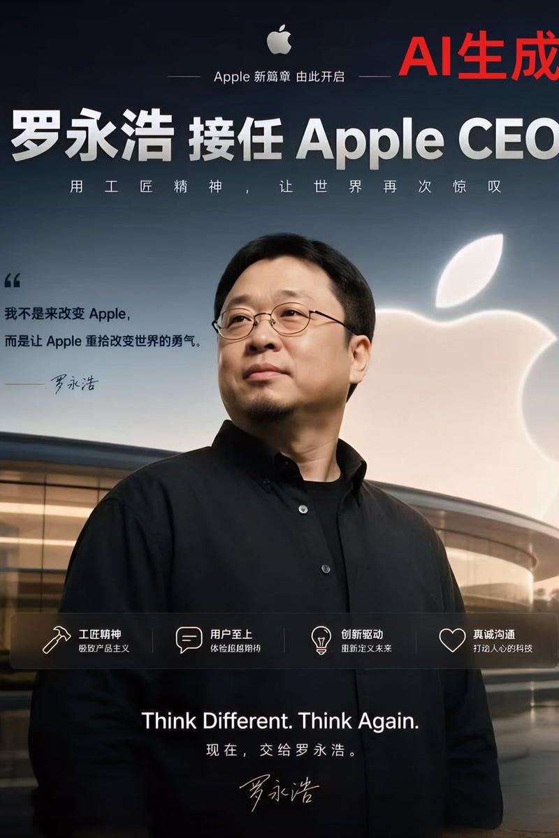 伪造 Apple CEO 任命海报