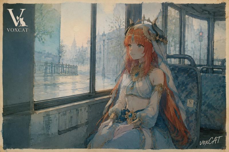 Poetic Bus Window Character Still