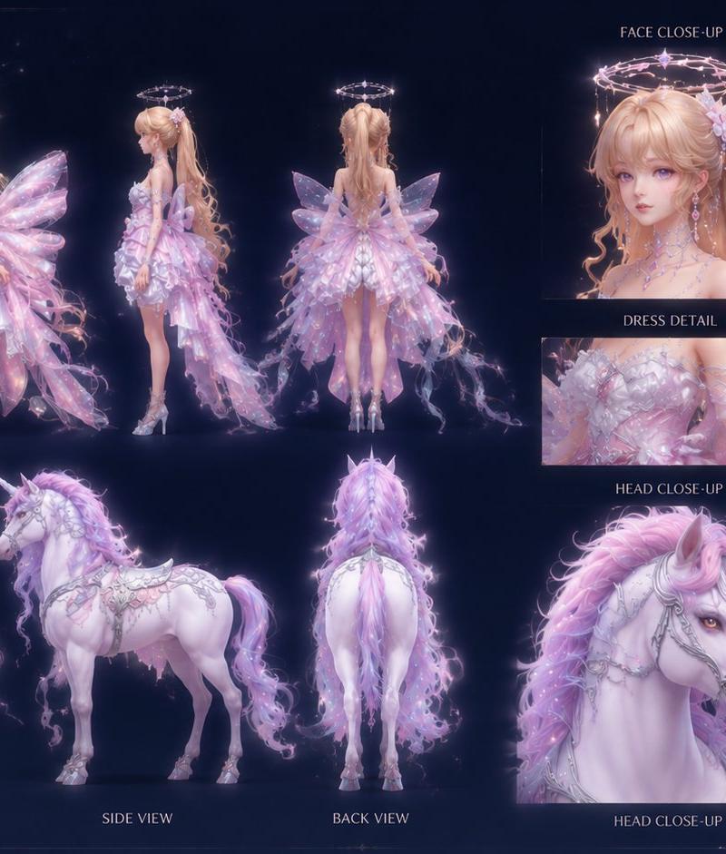 奇幻游戏角色设计图
